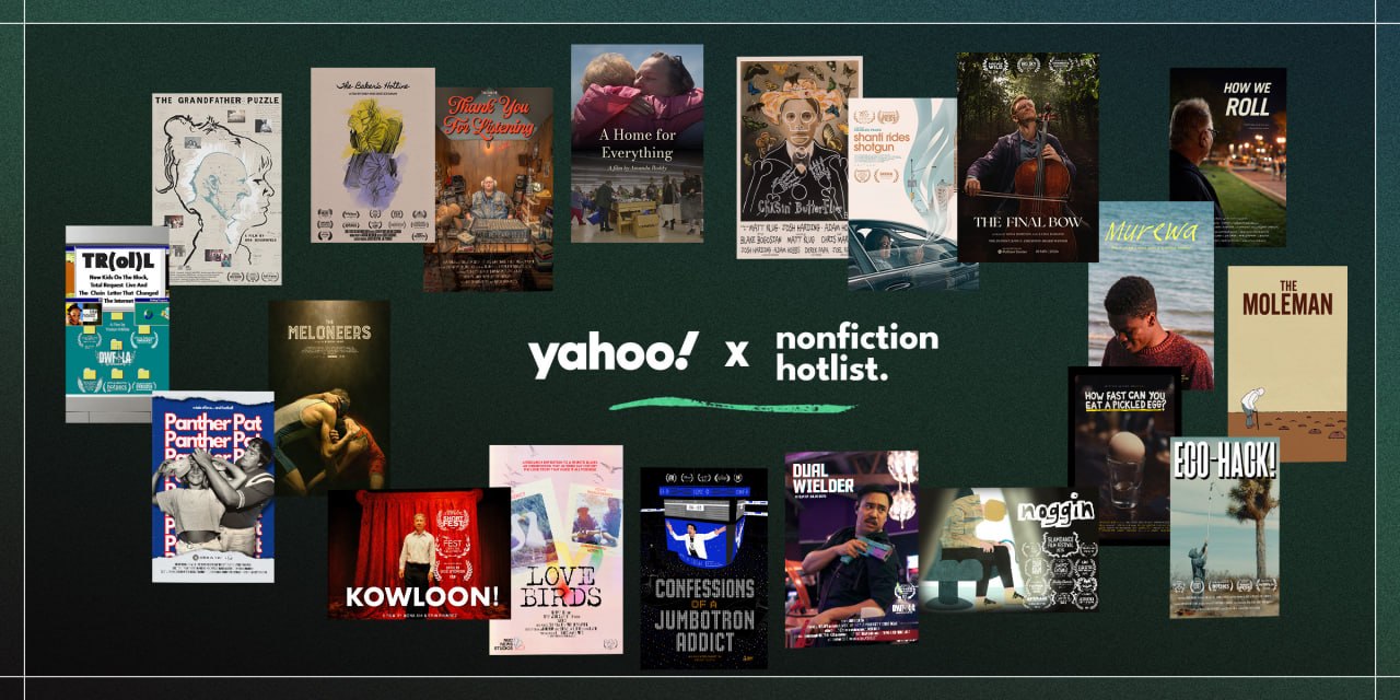 Yahoo x Nonfiction Hotlist announcement